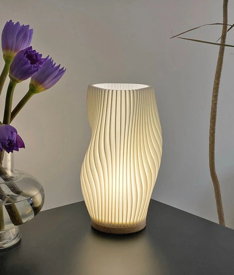 Lumière 3D Pleated Lamp