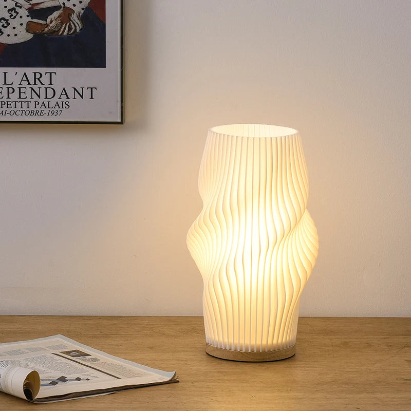 Lumière 3D Pleated Lamp