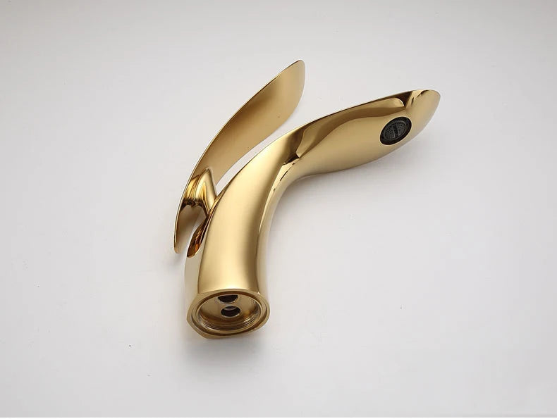 Sundar Rose Gold Waterfall Basin Faucet
