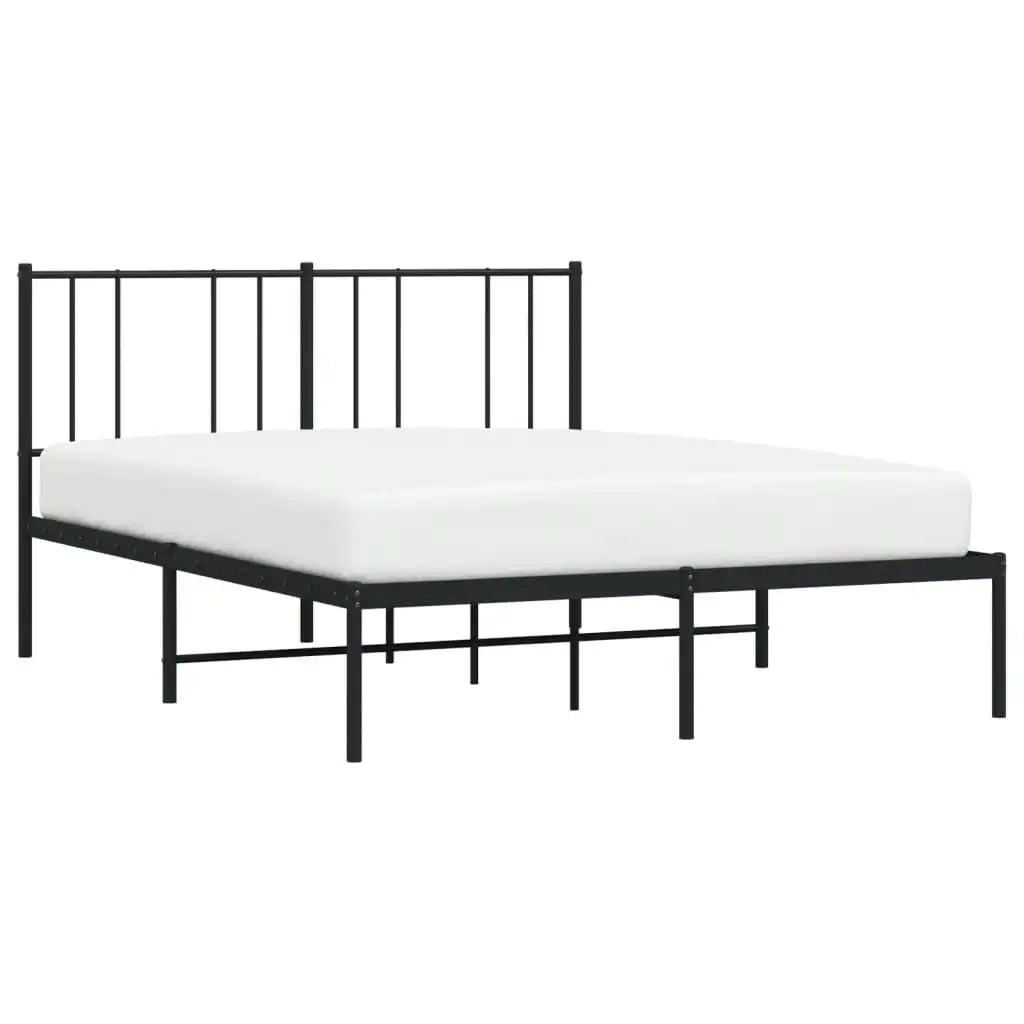 Kallvar Metal Bed Frame with Headboard