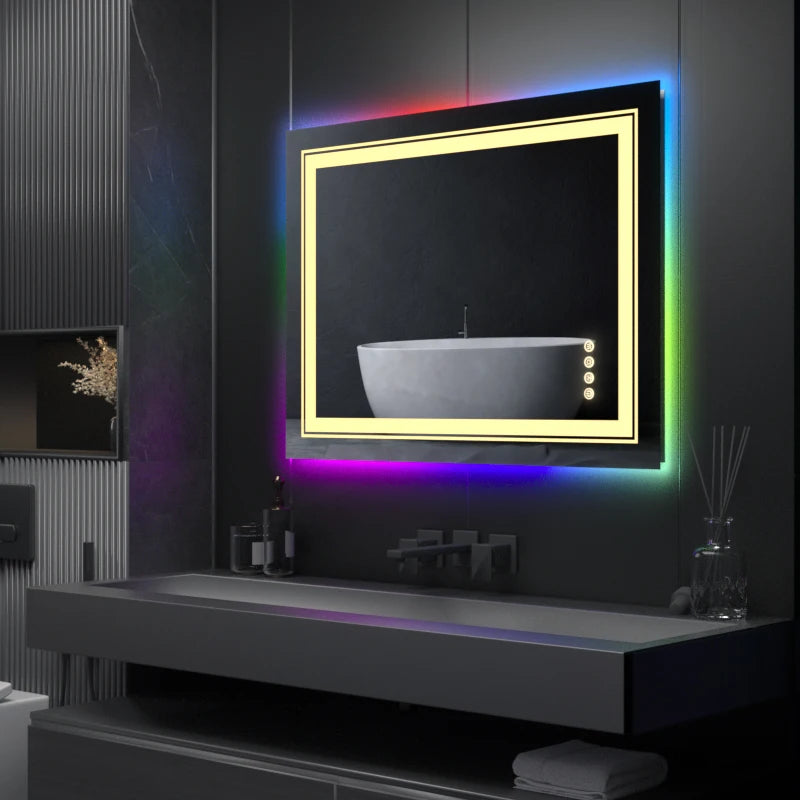 Klarhet Multicolor LED Bathroom Mirror