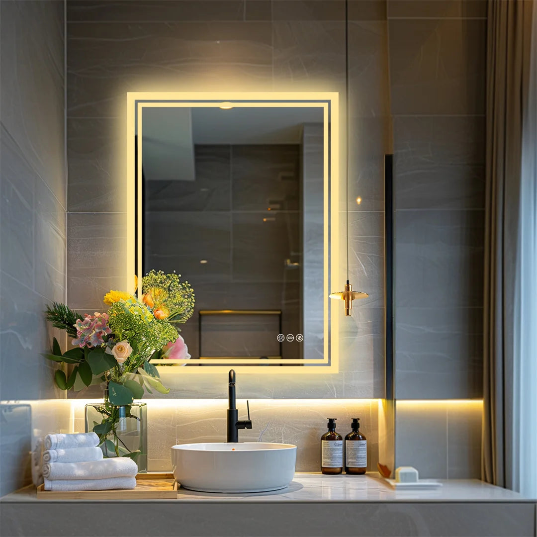 Ljusvara Frameless LED Mirror
