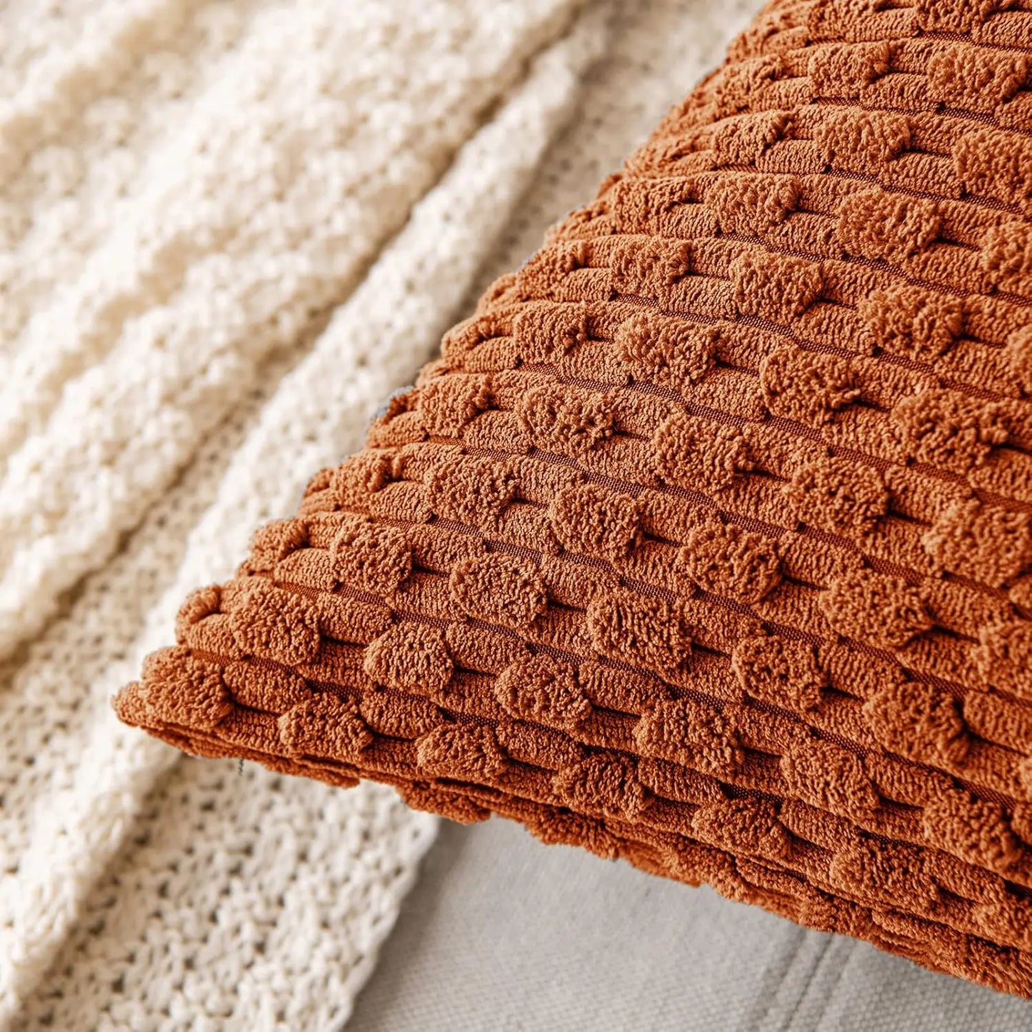 Ljusbo Corduroy Cushion Cover